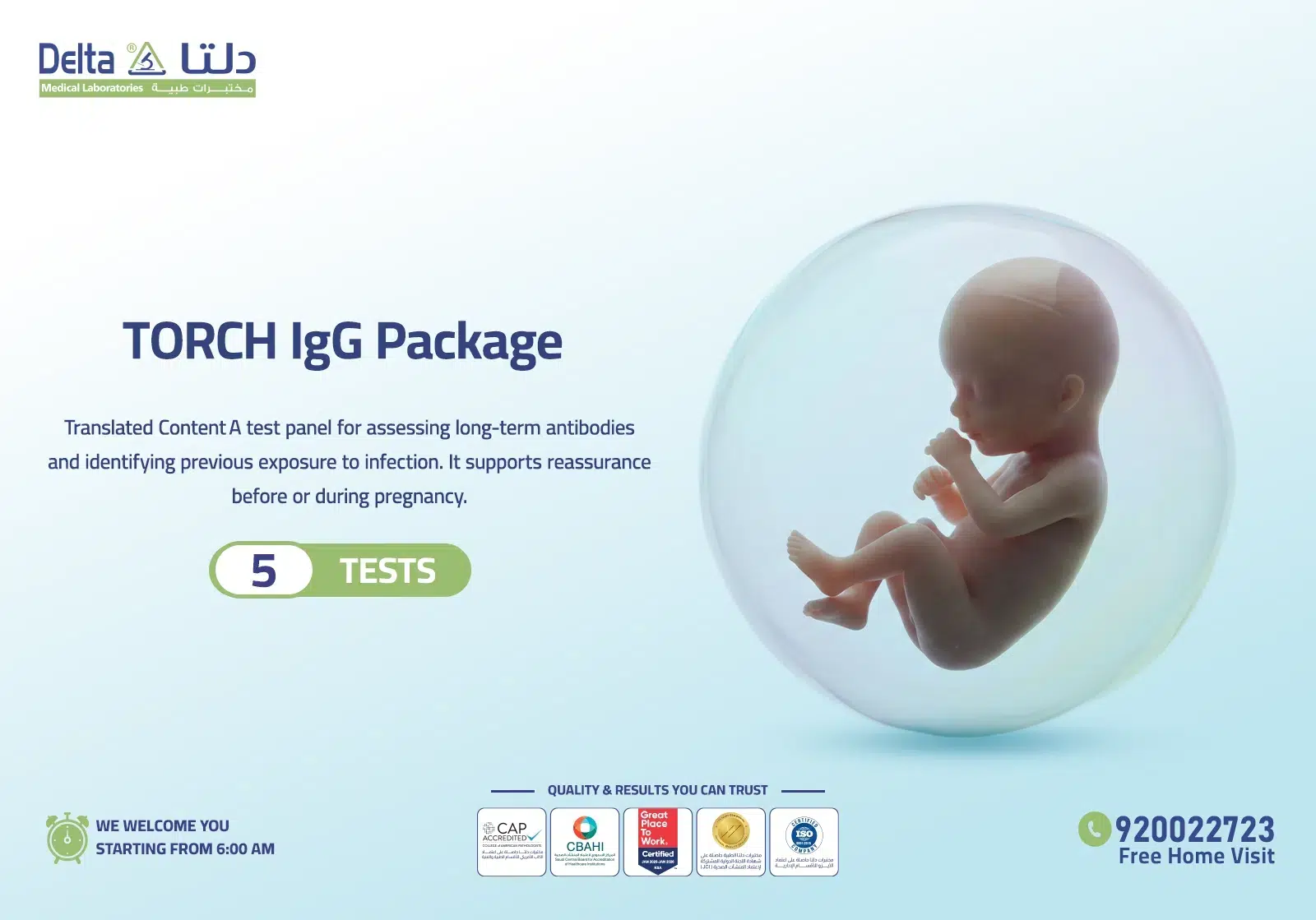 باقة TORCH IgG